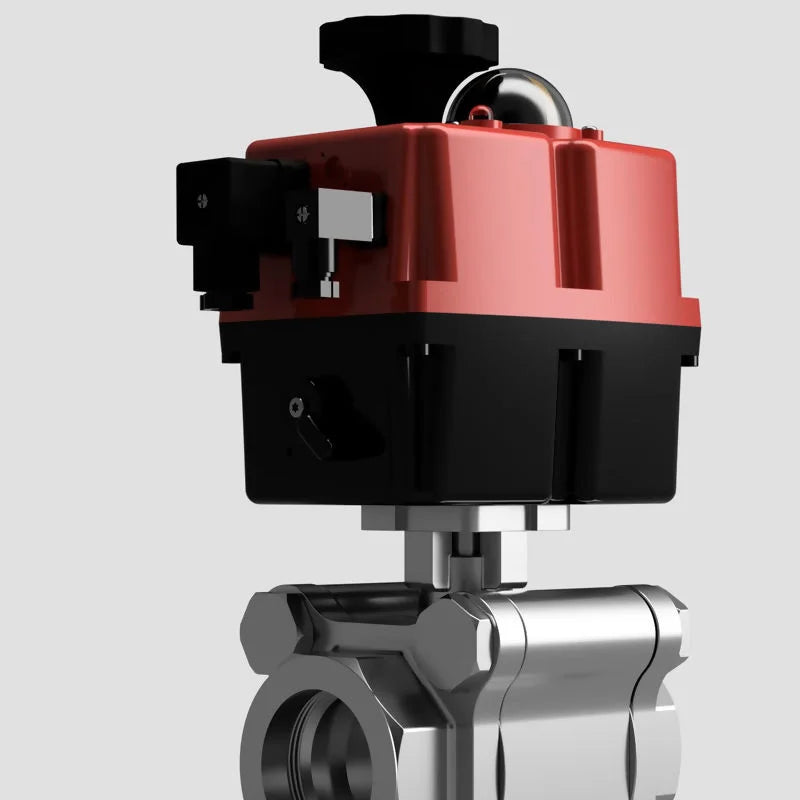 J&J Actuated Heavy Duty Stainless Steel Ball Valves