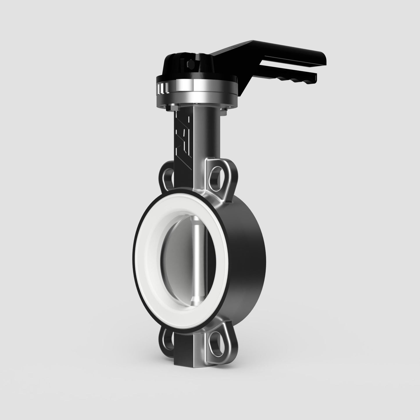 TTV Wafer Stainless Steel Butterfly Valve - Food Grade Silicone