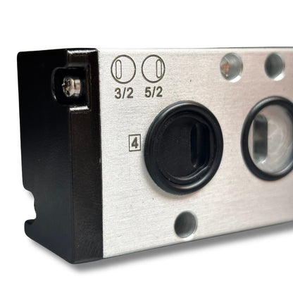 1/4" NAMUR Spool-Type Solenoid Valve – Aluminium with Nitrile Seals (2–10 Bar)